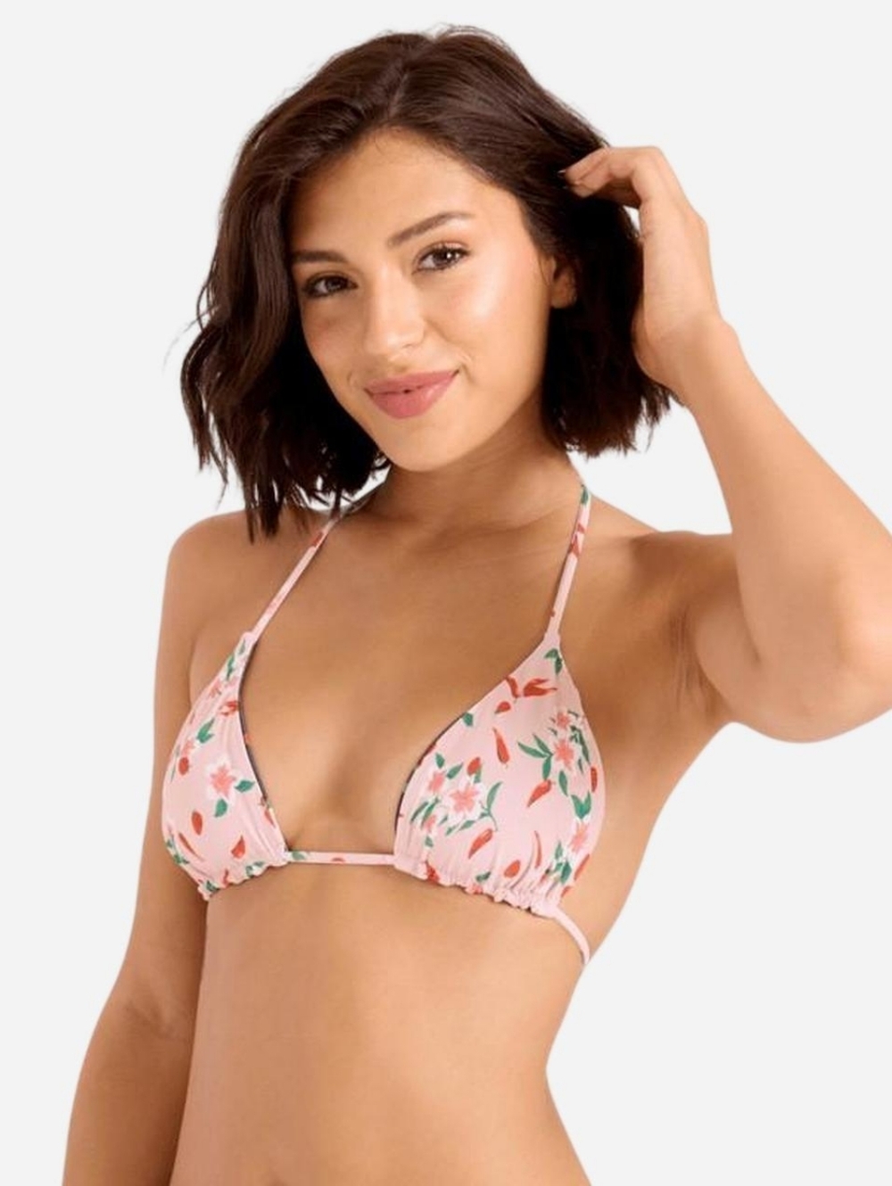 NWT Volcom Reversible Sweet & Spicy Triangle Top Bikini Set